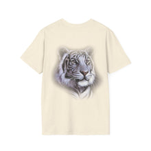 Hello Summer & Tiger in Back Unisex Softstyle T-Shirt