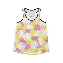 Women's Colored Flowers Trending Tank Top