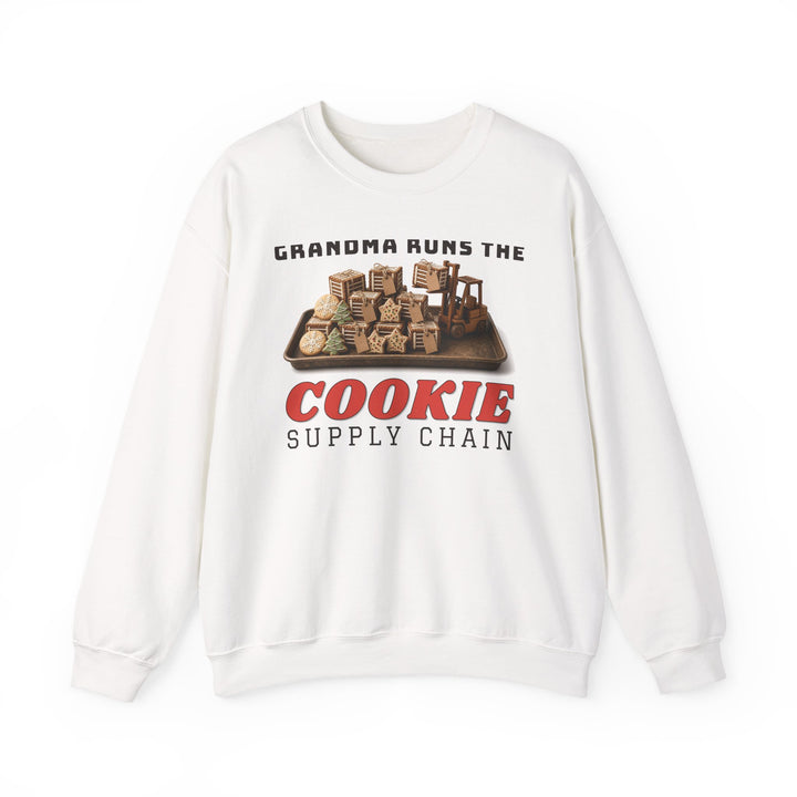 Grandma Runs the Cookie Supply Chain Sweatshirt