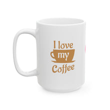 I love Coffee Heart - Ceramic Mug For Coffee Lovers