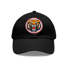 Tiger - Dad Hat with Leather Patch (Round)