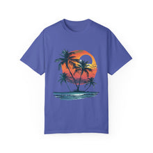 Summer Time - Sunshine Unisex Garment-Dyed T-shirt Love My Cat