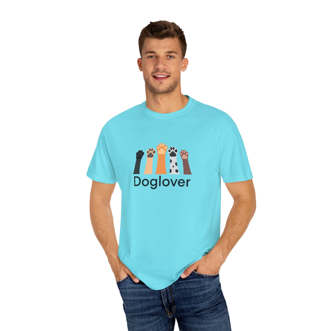 Dog Lover Unisex Garment-Dyed T-Shirt