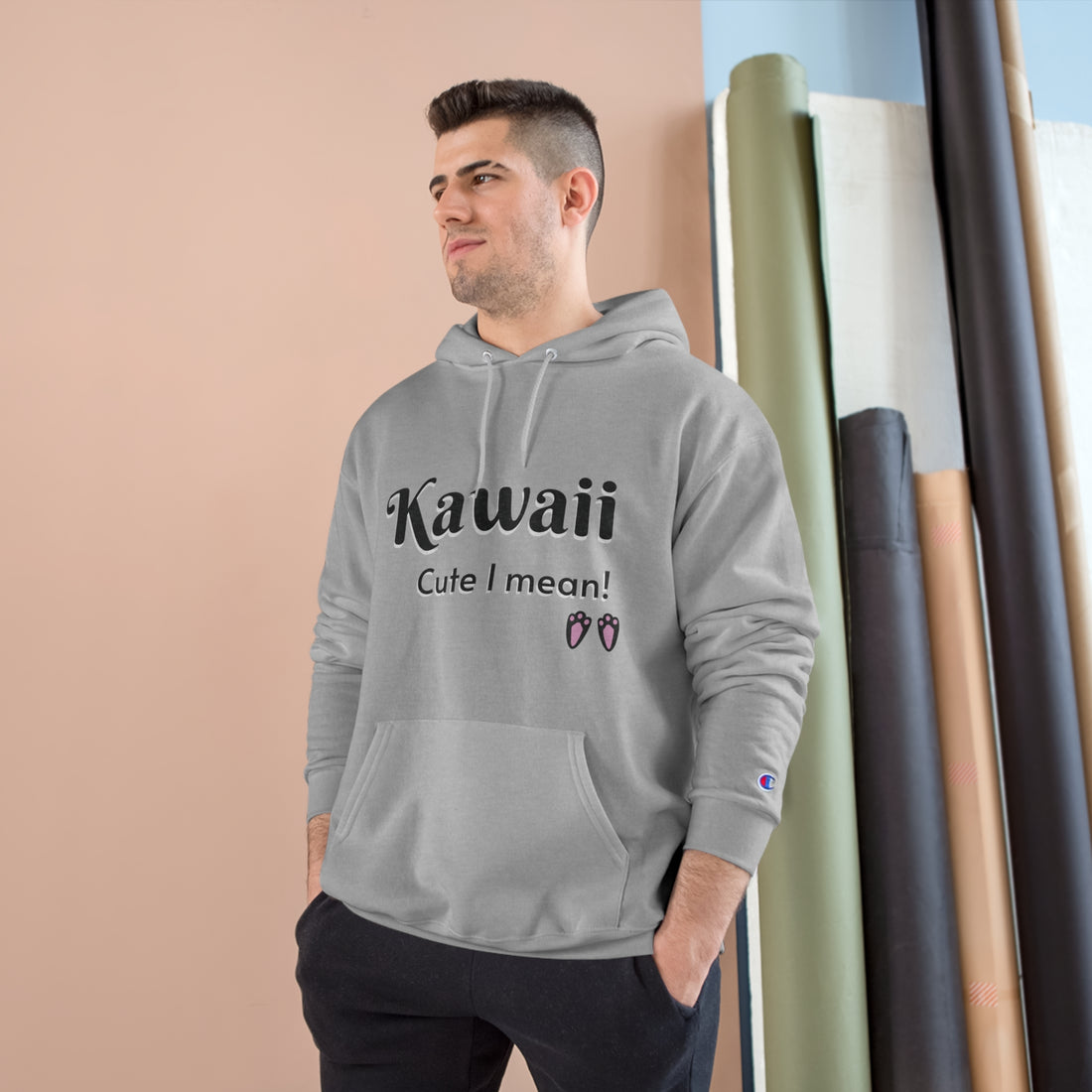 Just A Girl Who Loves Anime & KPOP - Champion Hoodie - Kawaii