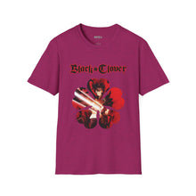 Black Clover Red Flower T-Shirt