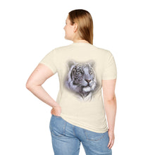 Hello Summer & Tiger in Back Unisex Softstyle T-Shirt