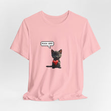 Fuck Off Cat - Unisex Jersey Short Sleeve Tee