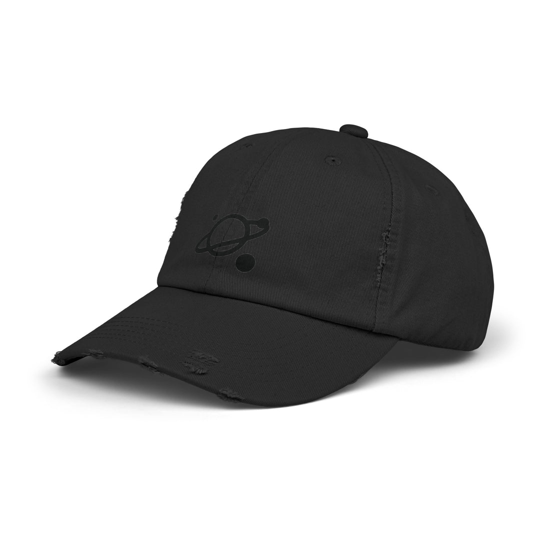Unisex Distressed Saturn Cap