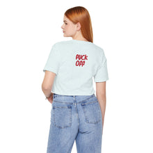 Fuck Off Cat - Unisex Jersey Short Sleeve Tee