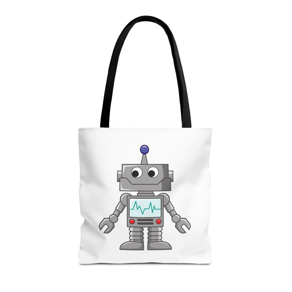 Robot & Skeleton - Tote Bag