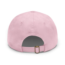 Tiger - Dad Hat with Leather Patch (Round)