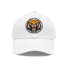 Tiger - Dad Hat with Leather Patch (Round)