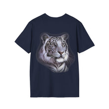 Hello Summer & Tiger in Back Unisex Softstyle T-Shirt