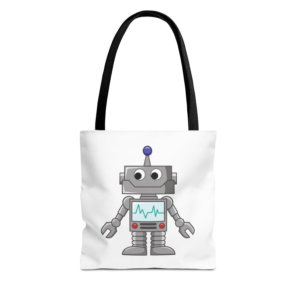 Robot & Skeleton - Tote Bag