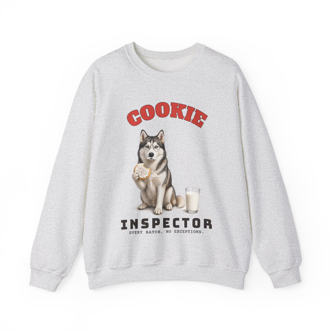 Cookie Inspector funny sweatshirt, view 2