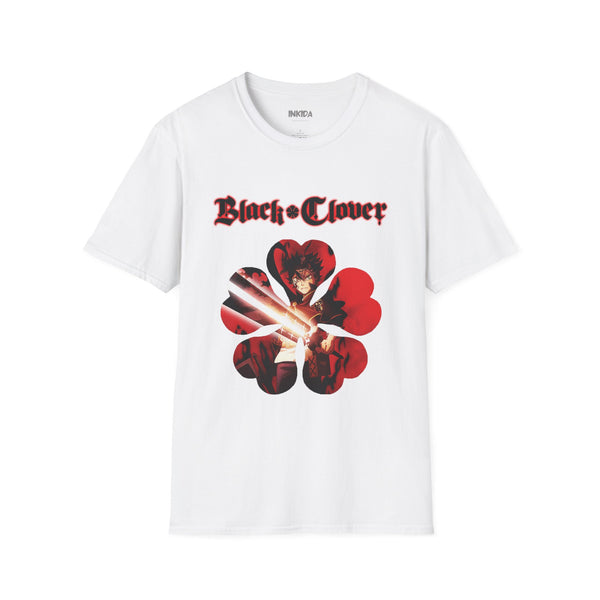 Black Clover Red Flower T-Shirt