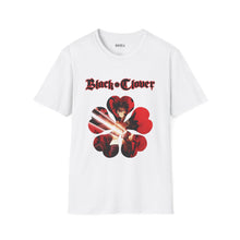 Black Clover Red Flower T-Shirt