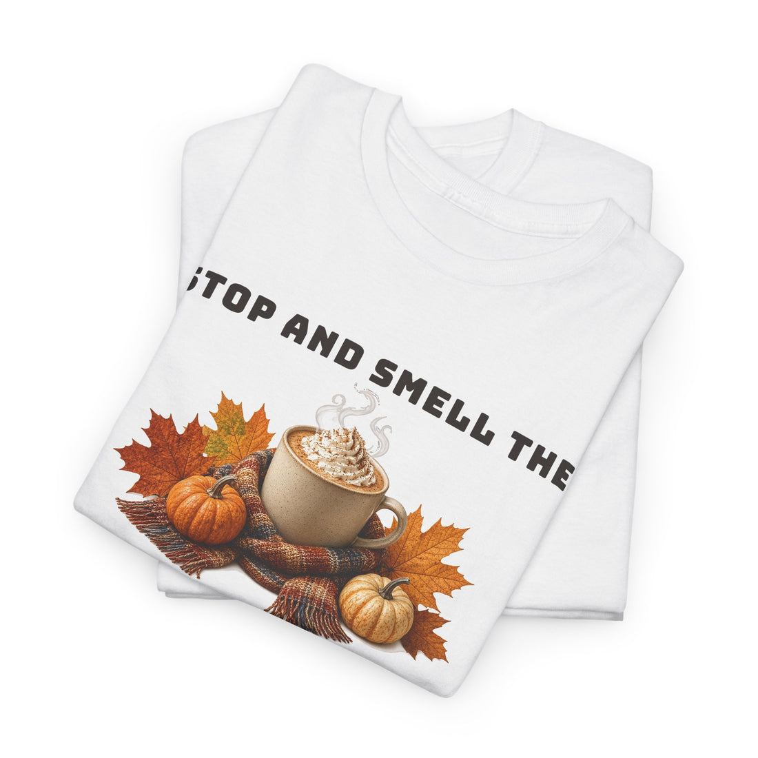 Stop and Smell the Pumpkin Spice Plus Size Tee