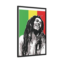 Portrait Bob Marley The Legend Matte Canvas W Black Frame