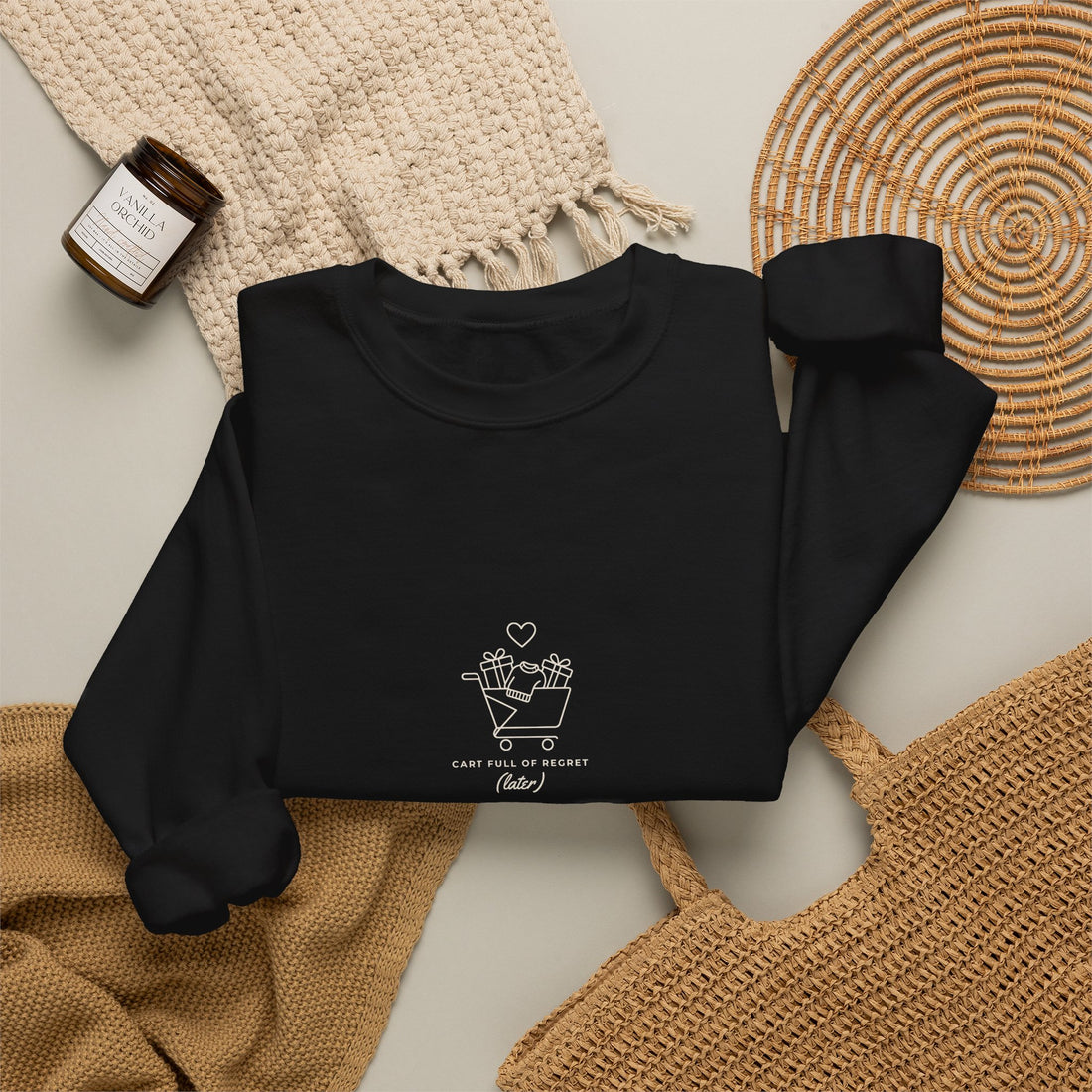Cart Full of Regret (Later) Sweatshirt
