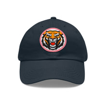 Tiger - Dad Hat with Leather Patch (Round)