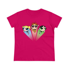 The Powerpuff Girls - Women's Midweight Cotton Tee