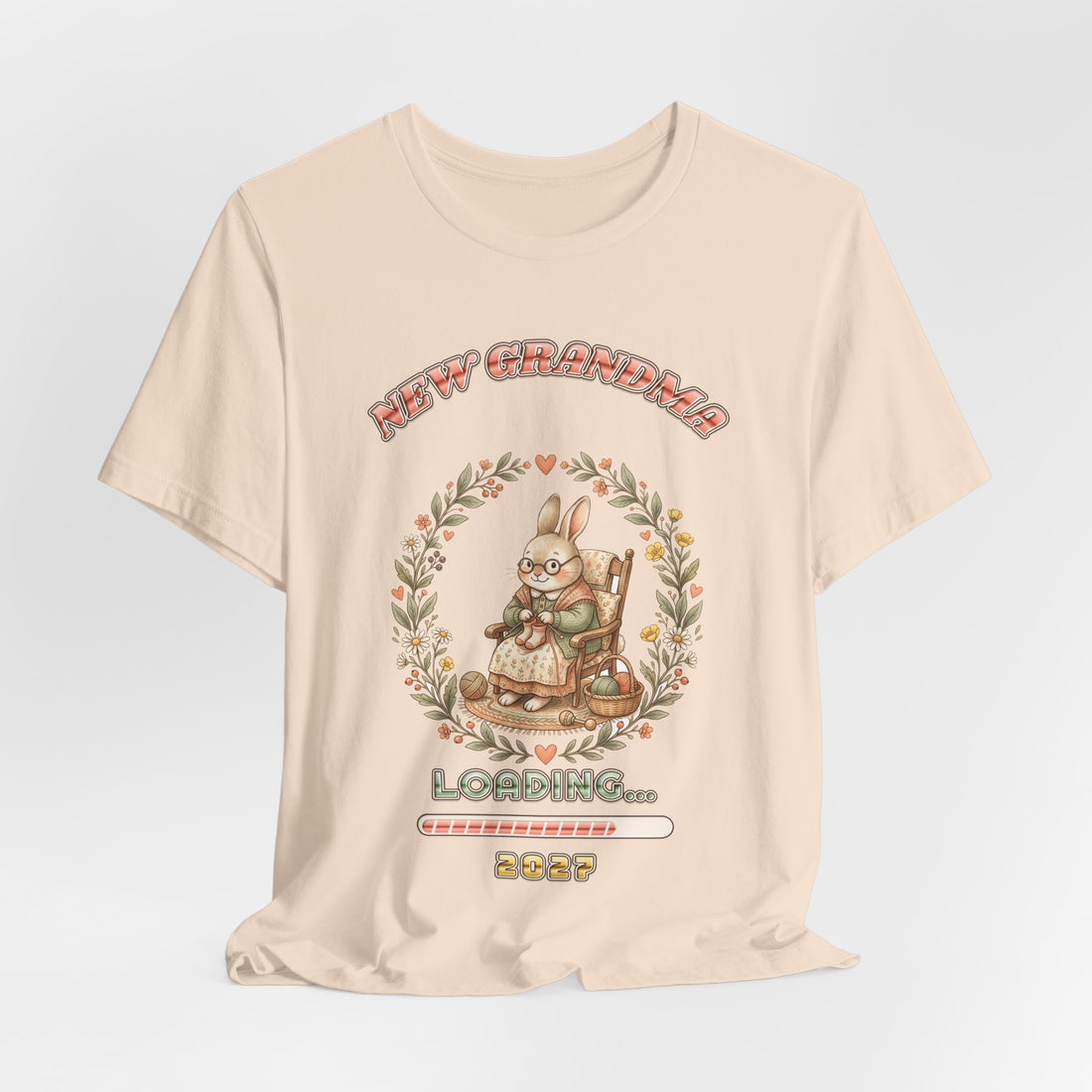New Grandma Loading 2027 pregnancy announcement t-shirt by Inkida, view 16