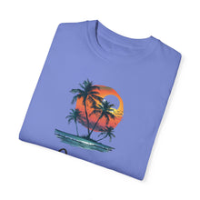 Hello Summer Sunset - Unisex Garment-Dyed T-shirt