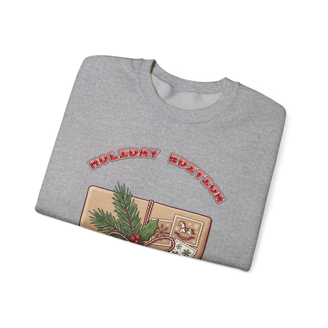Holiday Edition Arriving 2027 pregnancy announcement Christmas sweatshirt by Inkida, view 15