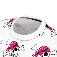 Unisex Skull and Crossbones Cut & Sew Tee