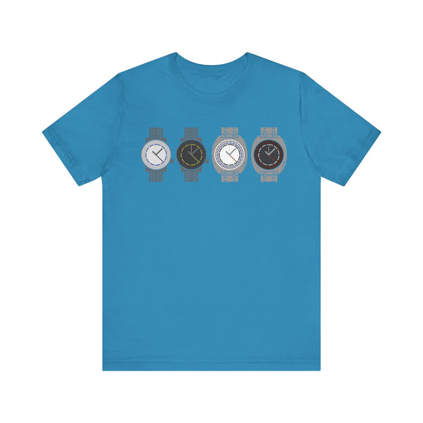 Thinking About My New Watch Unisex Jersey Short Sleeve Tee