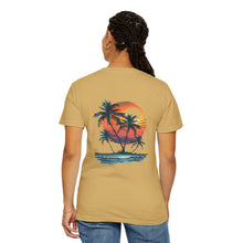 Hello Summer Sunset - Unisex Garment-Dyed T-shirt