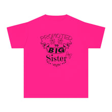 Promoted To Big Sister Youth Midweight Tee