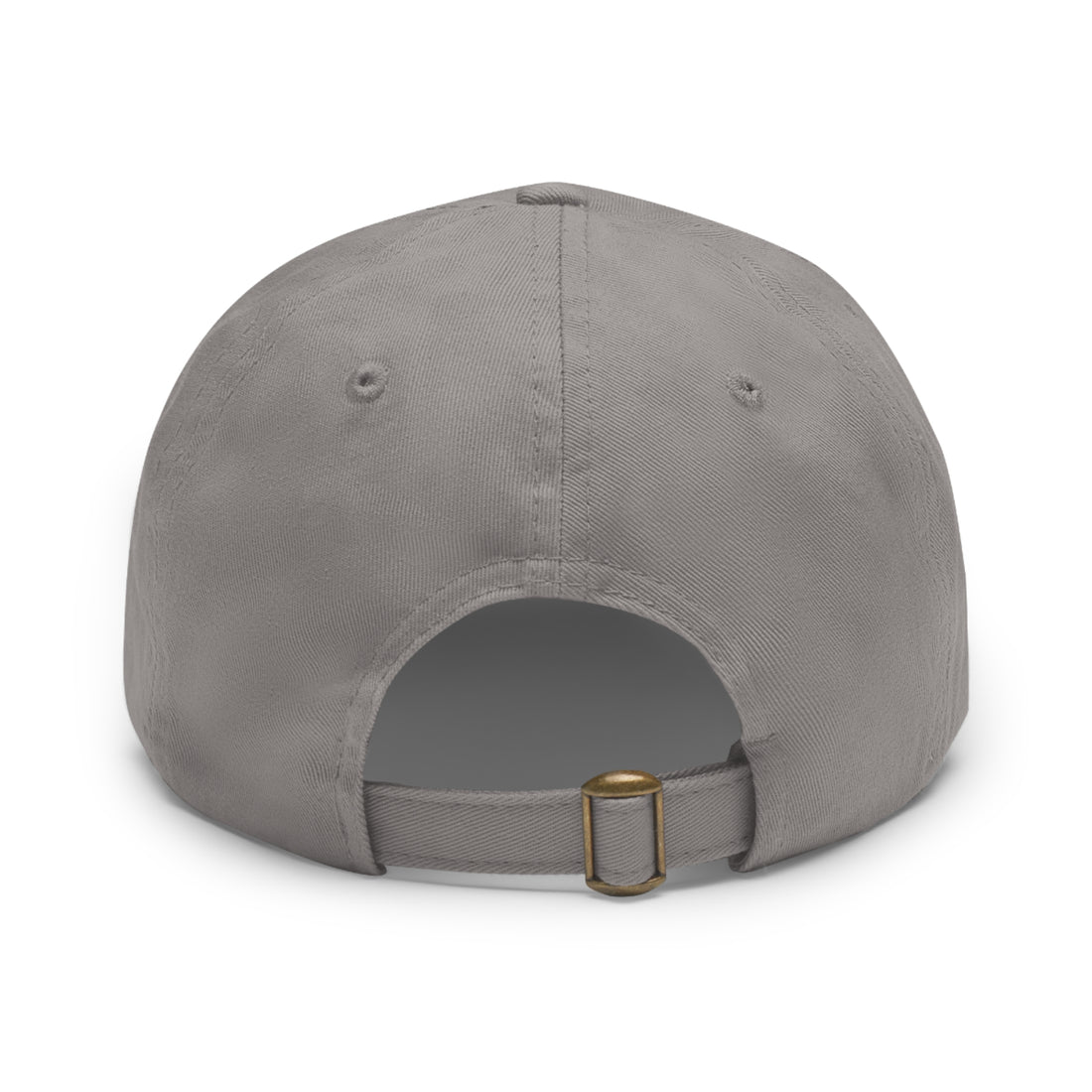 Tiger - Dad Hat with Leather Patch (Round)