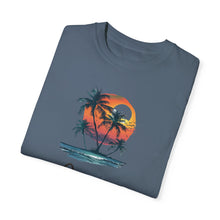 Hello Summer Sunset - Unisex Garment-Dyed T-shirt