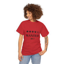 Wanted 4 Stars Police - Oversized Unisex Tee