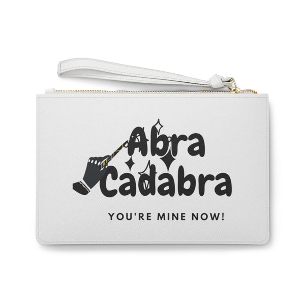 Abra Kadabra You Are Mine Now - White Clutch Bag