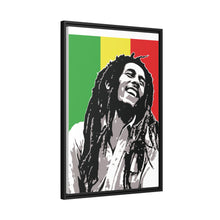Portrait Bob Marley The Legend Matte Canvas W Black Frame
