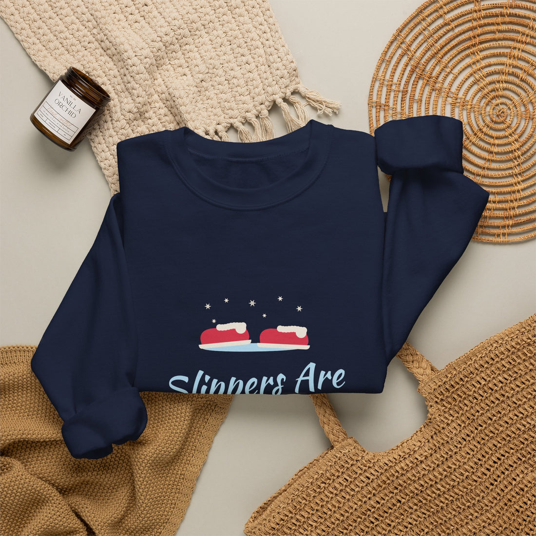 Slippers Are Outdoor Shoes Now Sweatshirt