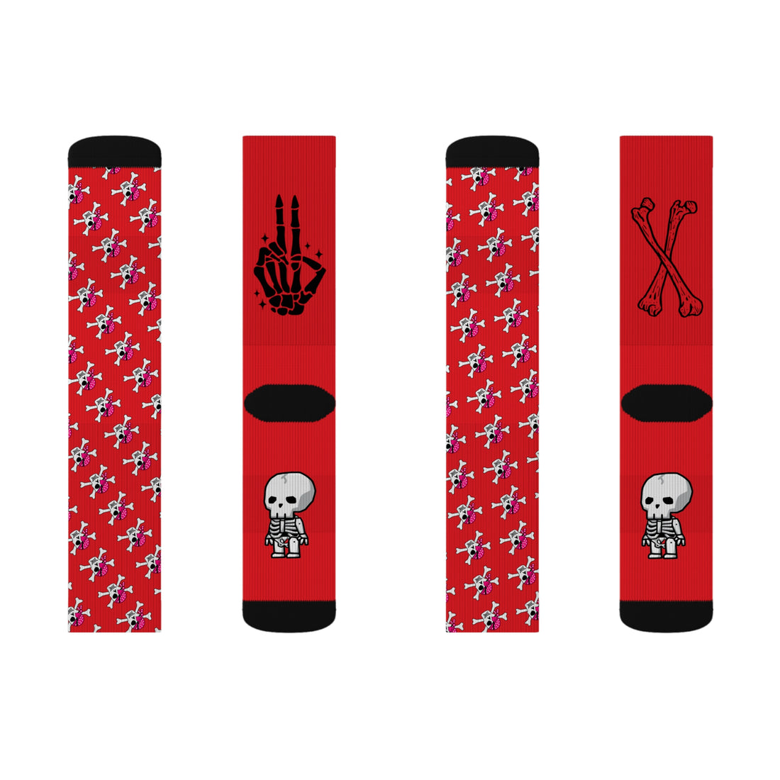 Skull and Crossbones - Sublimation Socks