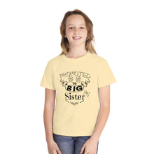 Promoted To Big Sister Youth Midweight Tee