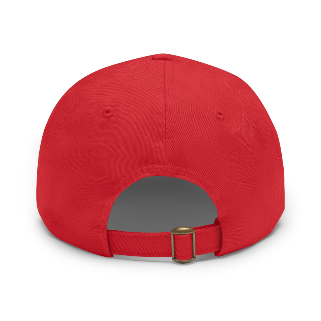 Tiger - Dad Hat with Leather Patch (Round)
