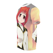 Red Heart Anime Character Unisex Printed Tee
