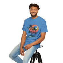 Summer Time - Sunshine Unisex Garment-Dyed T-shirt Love My Cat