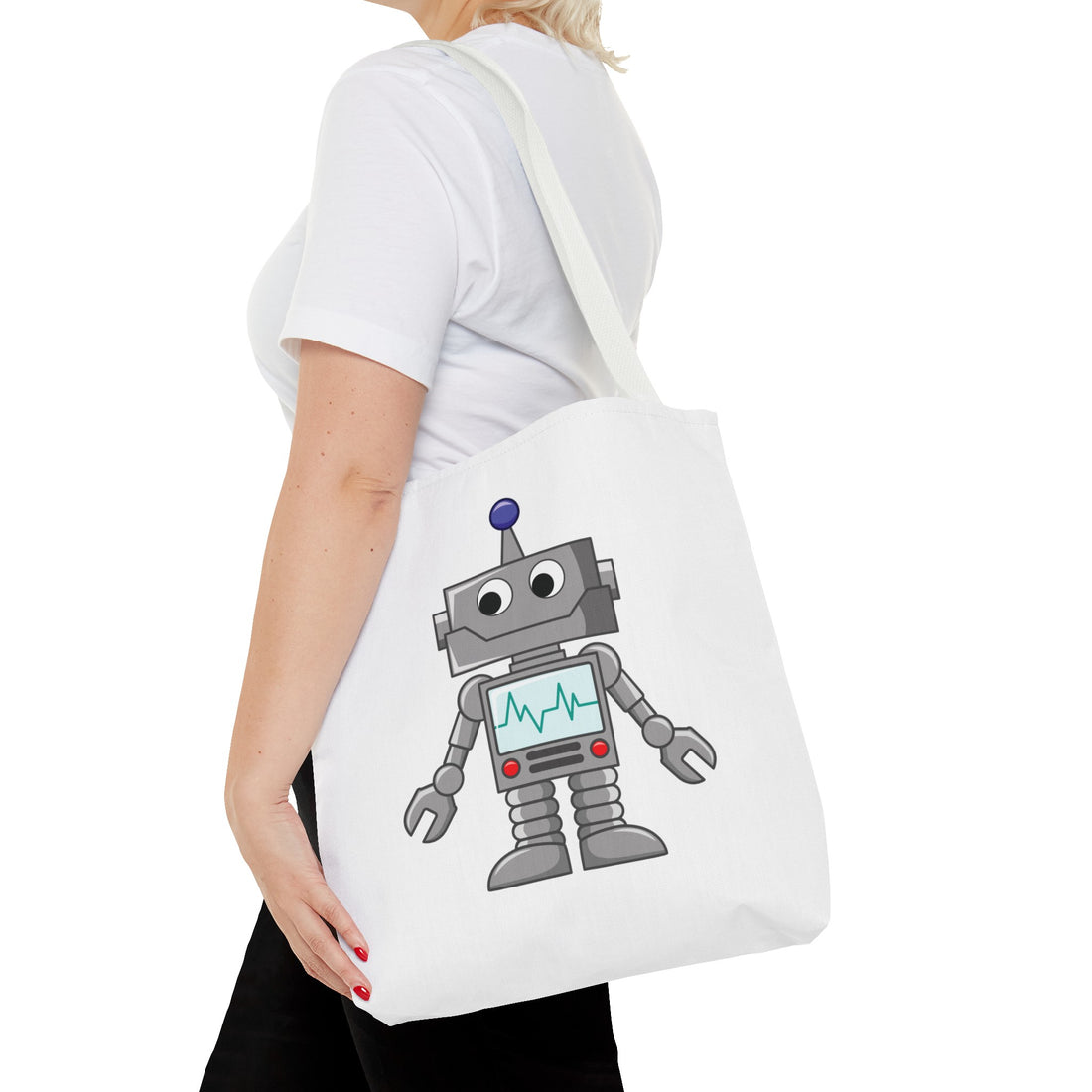 Robot & Skeleton - Tote Bag