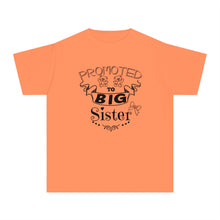Promoted To Big Sister Youth Midweight Tee