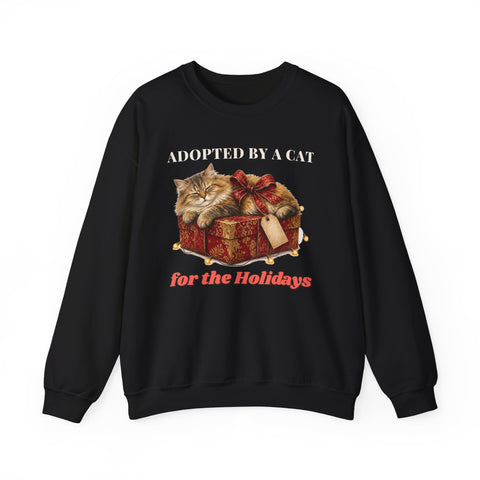 Adopted by a Cat for the Holidays
