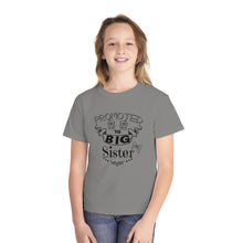 Promoted To Big Sister Youth Midweight Tee