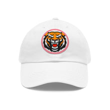 Tiger - Dad Hat with Leather Patch (Round)