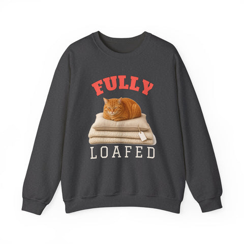 Fully Loafed Cozy Cat Sweatshirt